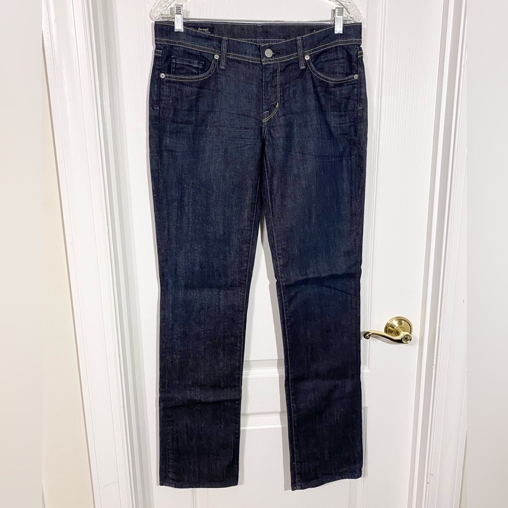 Y2K COH Low Waist Straight Leg Jeans Dark Wash Size 31 Citizens of Humanity